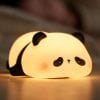 Lámpara de luz nocturna con colores cambiantes con forma de oso panda