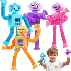 Robots telescópicos con ventosas