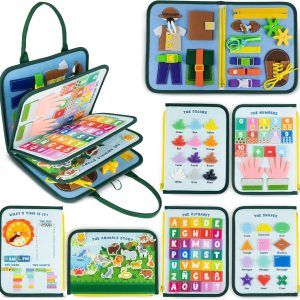 maletín de Paneles Sensoriales Montessori l