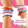 pulseras sensoriales con cremalleras de colores