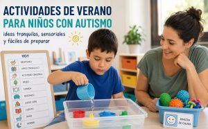 actividades de verano para niños con autismo