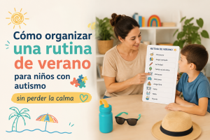 organizar una rutina de verano para niños con autismo